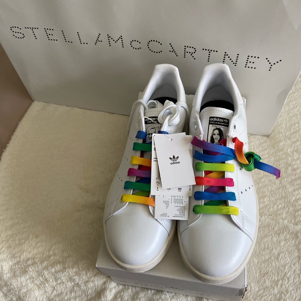 NWT Stella McCartney x Stan Smith Adidas sneaker - Picture 3 of 9